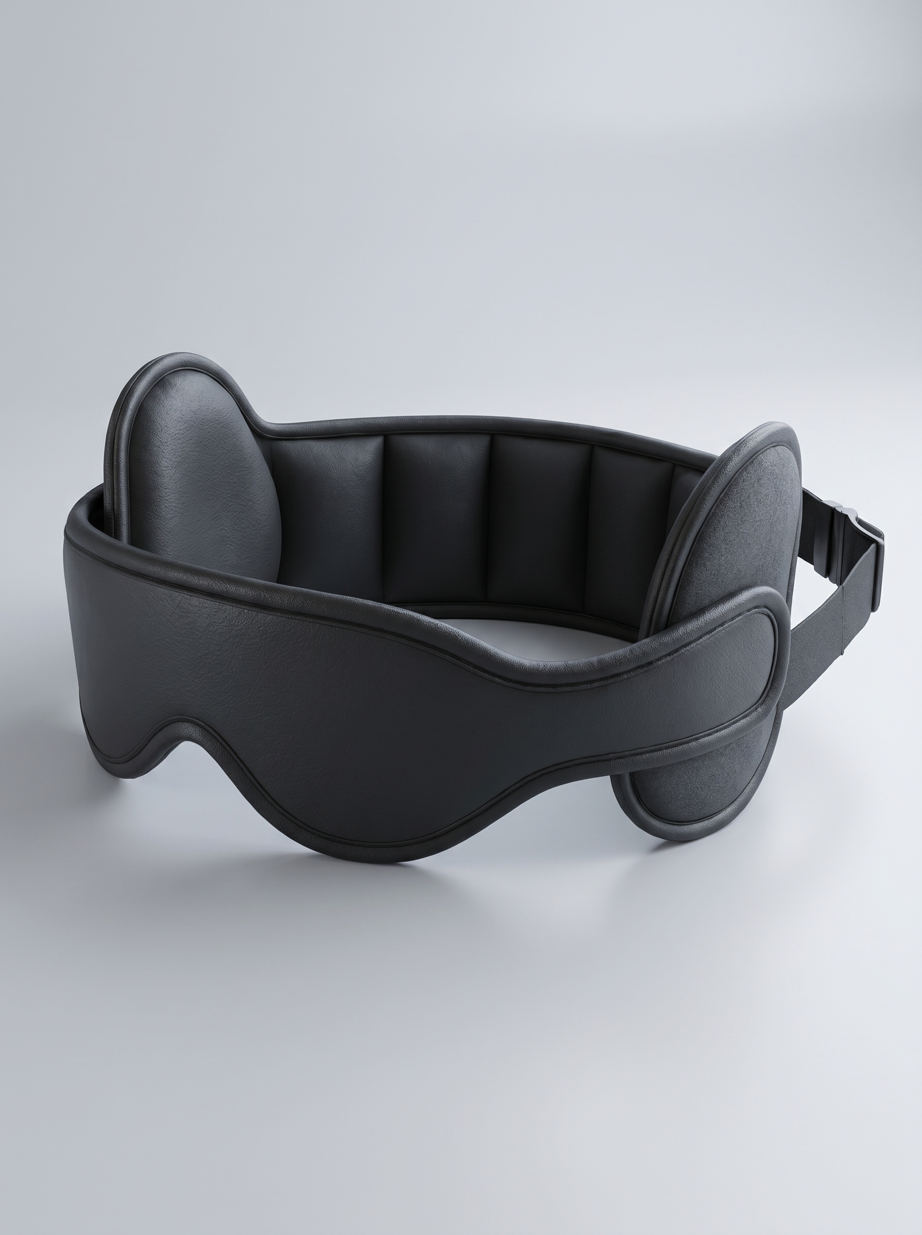 Travel pillow with built-in sleep mask