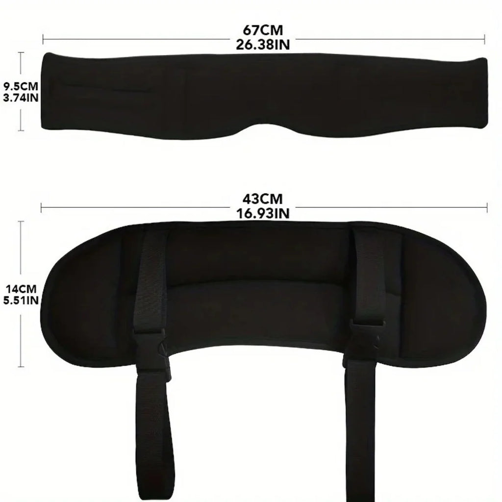 Travel pillow with built-in sleep mask